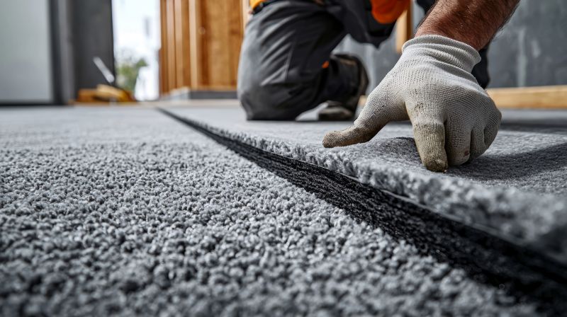 Basement Carpet Stretching in Alpharetta, GA